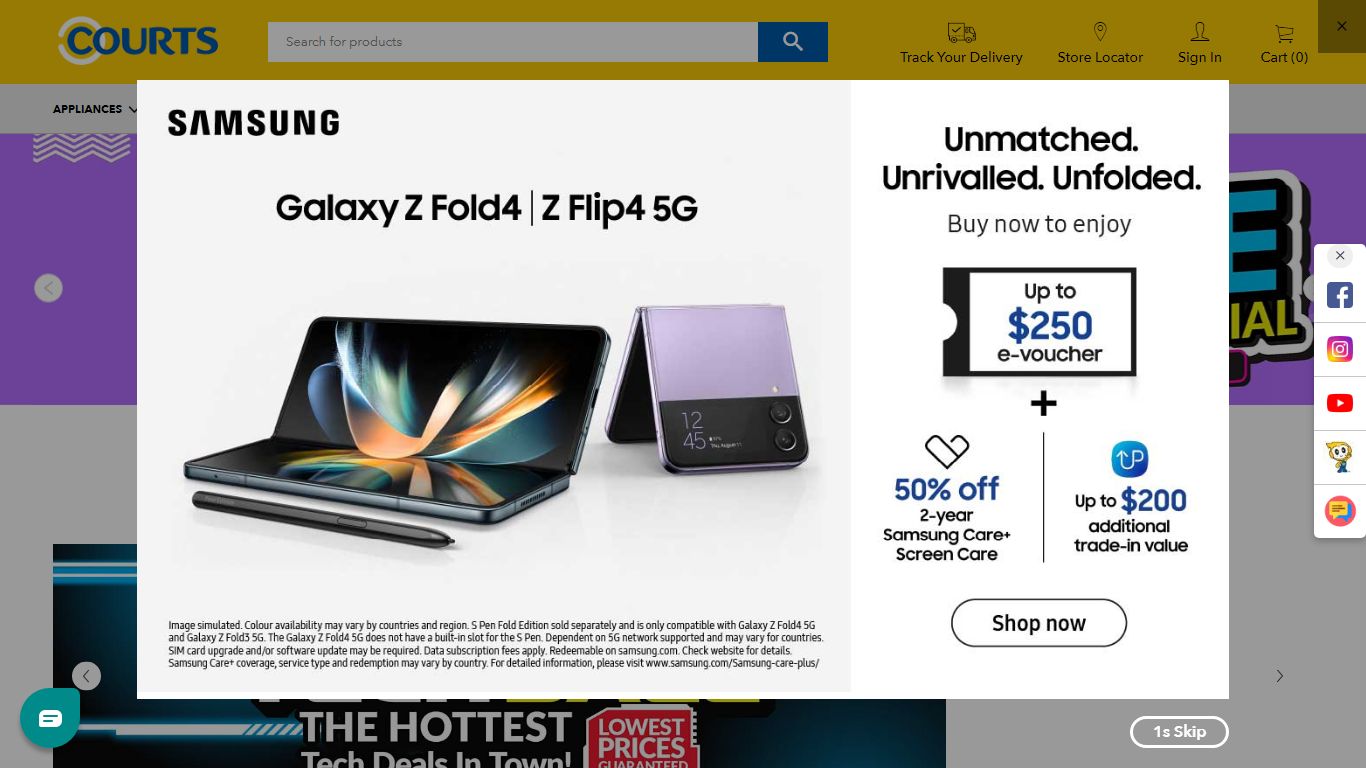 COURTS Online Store | Electronics and Home Appliances