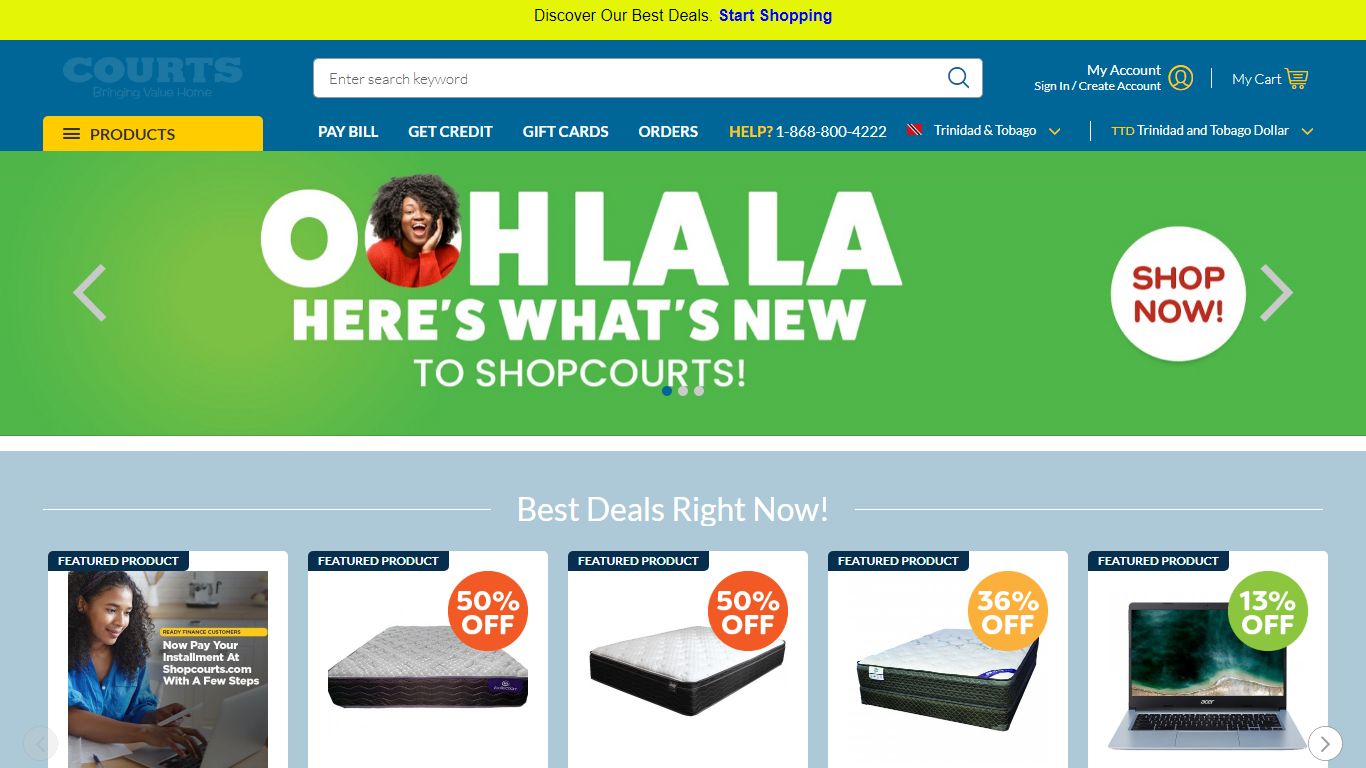 Smart Online Shopping | Shopcourts.com